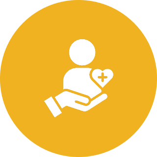 A person holding an item in their hand.